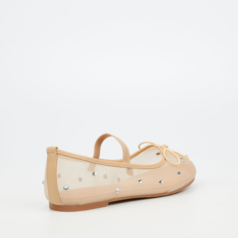 Miss Black Alice 2 Pump - Nude footwear Miss Black   