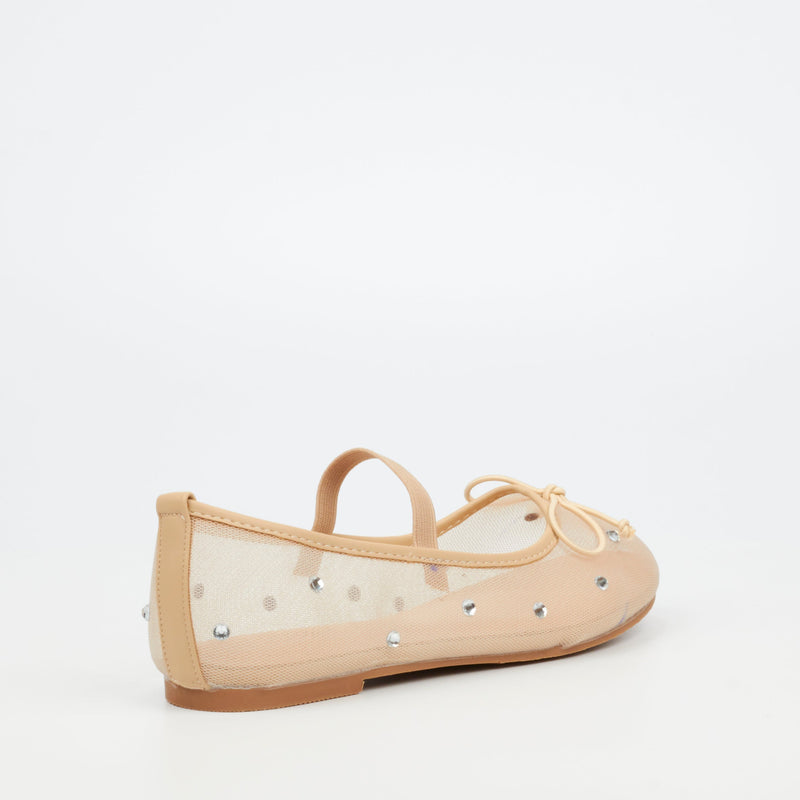 Miss Black Alice 2 Pump - Nude footwear Miss Black   