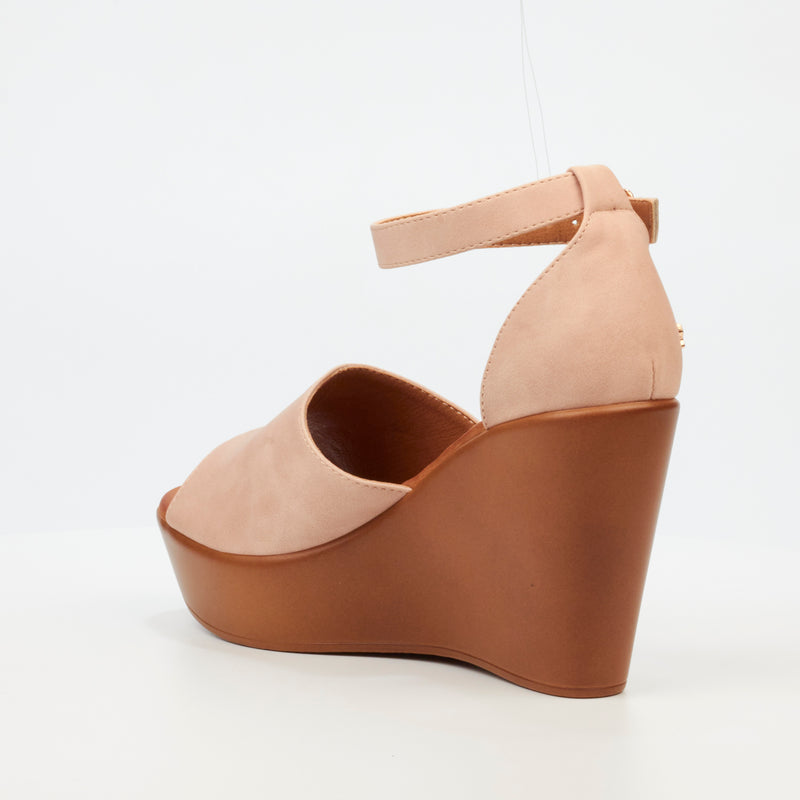 Butterfly Feet Allora 2 Wedge - Nude footwear Butterfly Feet   