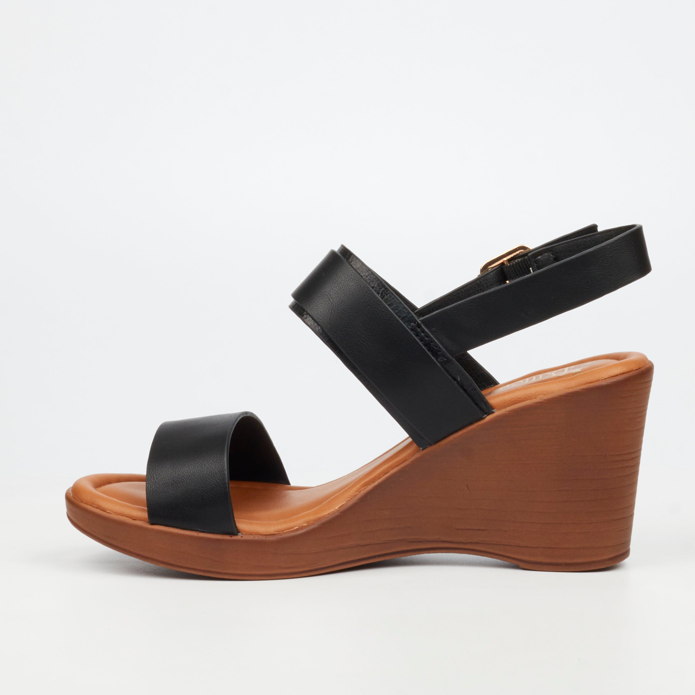Butterfly Feet Allora 4 Wedge - Black footwear Butterfly Feet