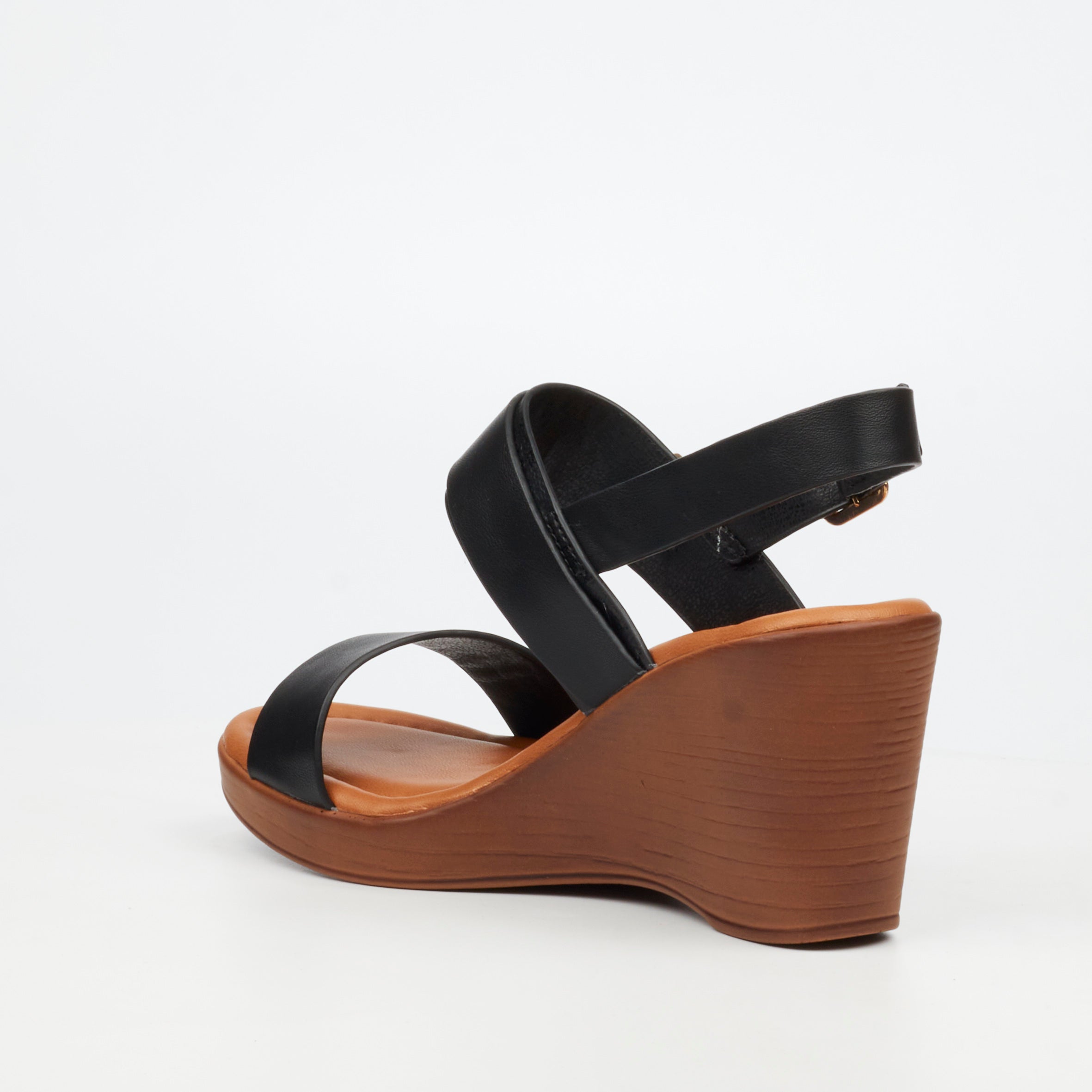 Butterfly Feet Allora 4 Wedge - Black footwear Butterfly Feet