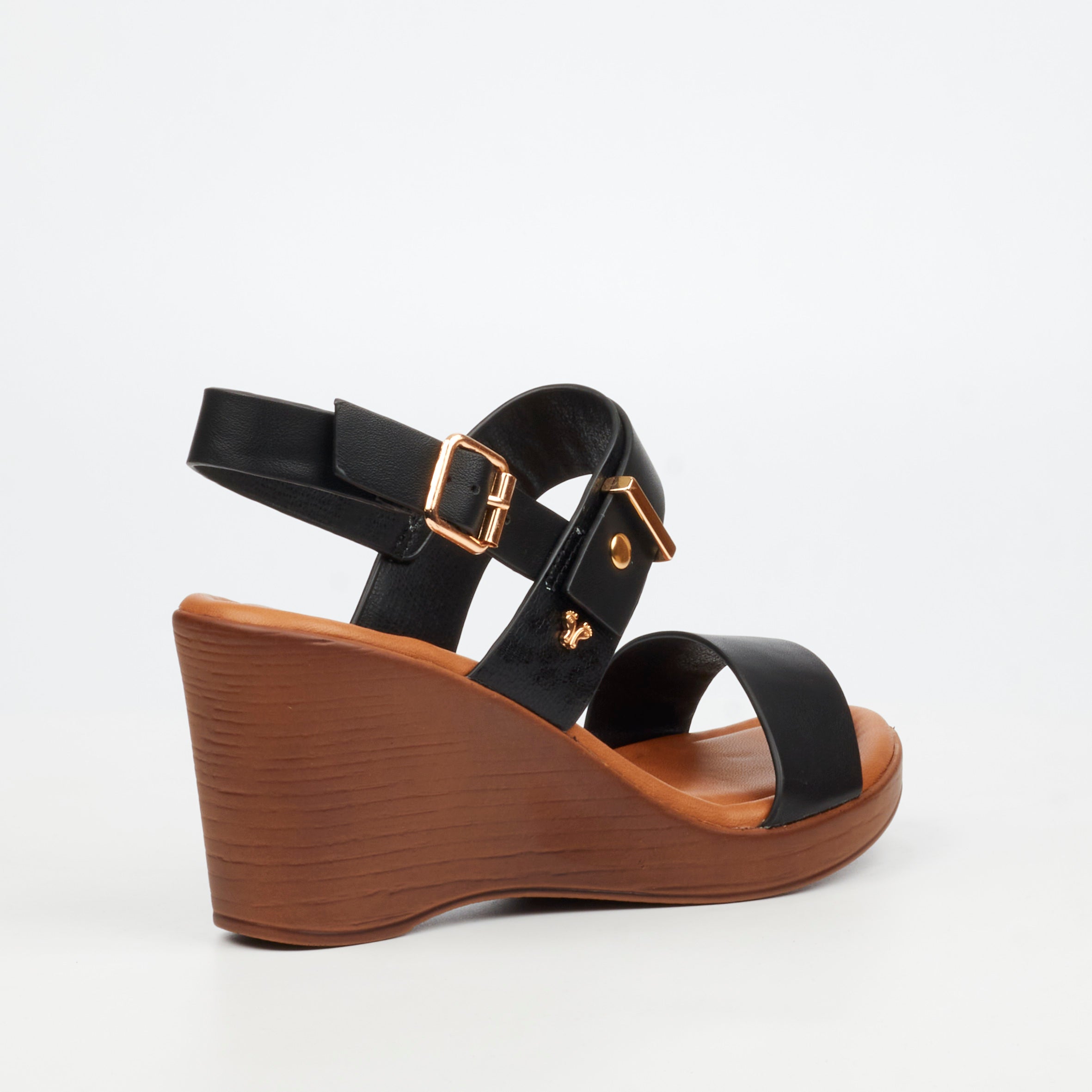 Butterfly Feet Allora 4 Wedge - Black footwear Butterfly Feet