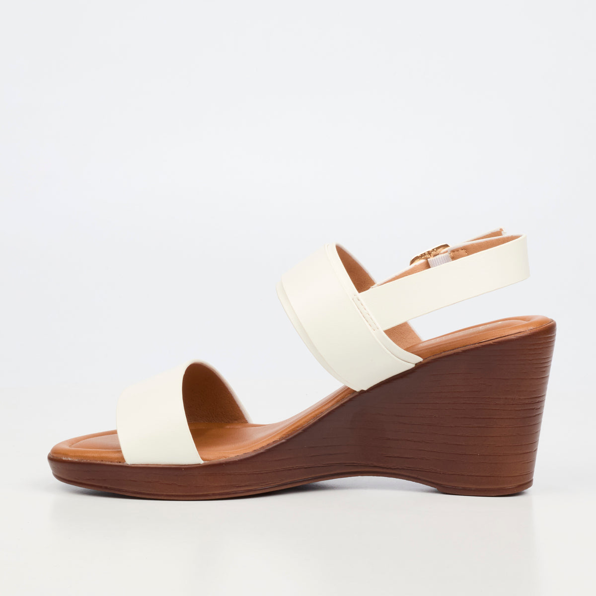 Butterfly Feet Allora 4 High Wedges - White