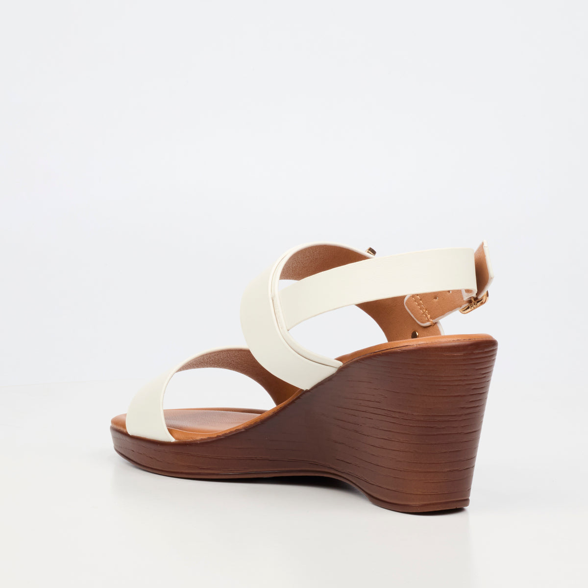 Butterfly Feet Allora 4 High Wedges - White
