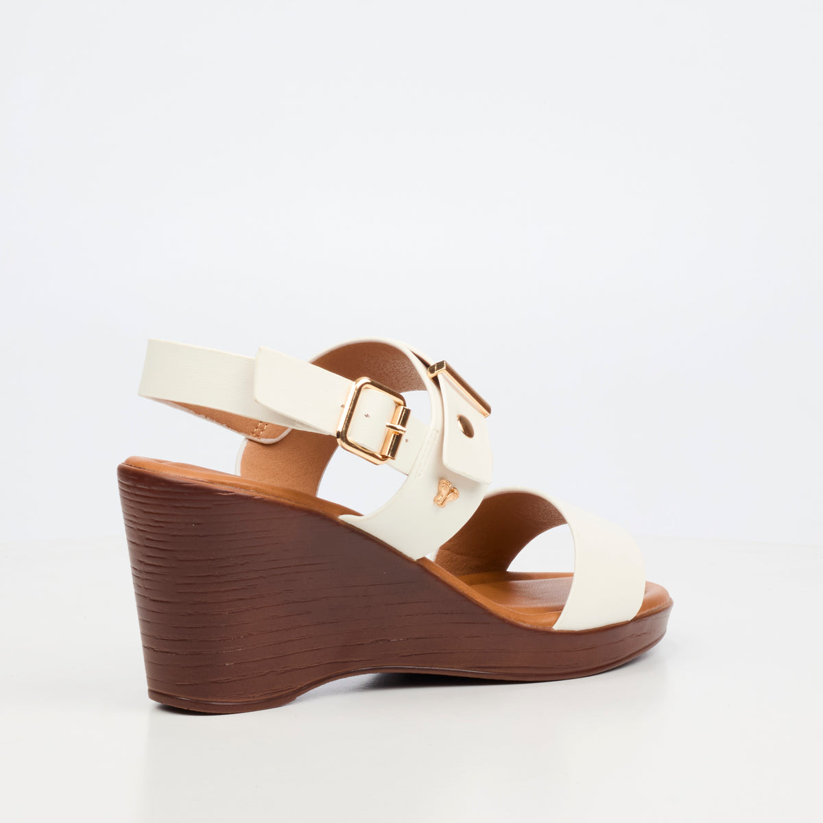 Butterfly Feet Allora 4 High Wedges - White