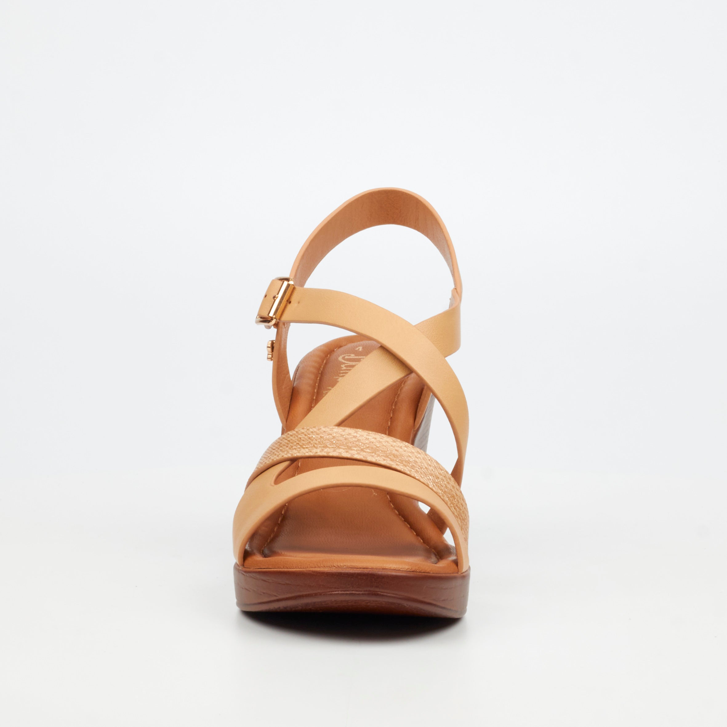 Butterfly Feet Allora 5 Wedge - Beige footwear Butterfly Feet