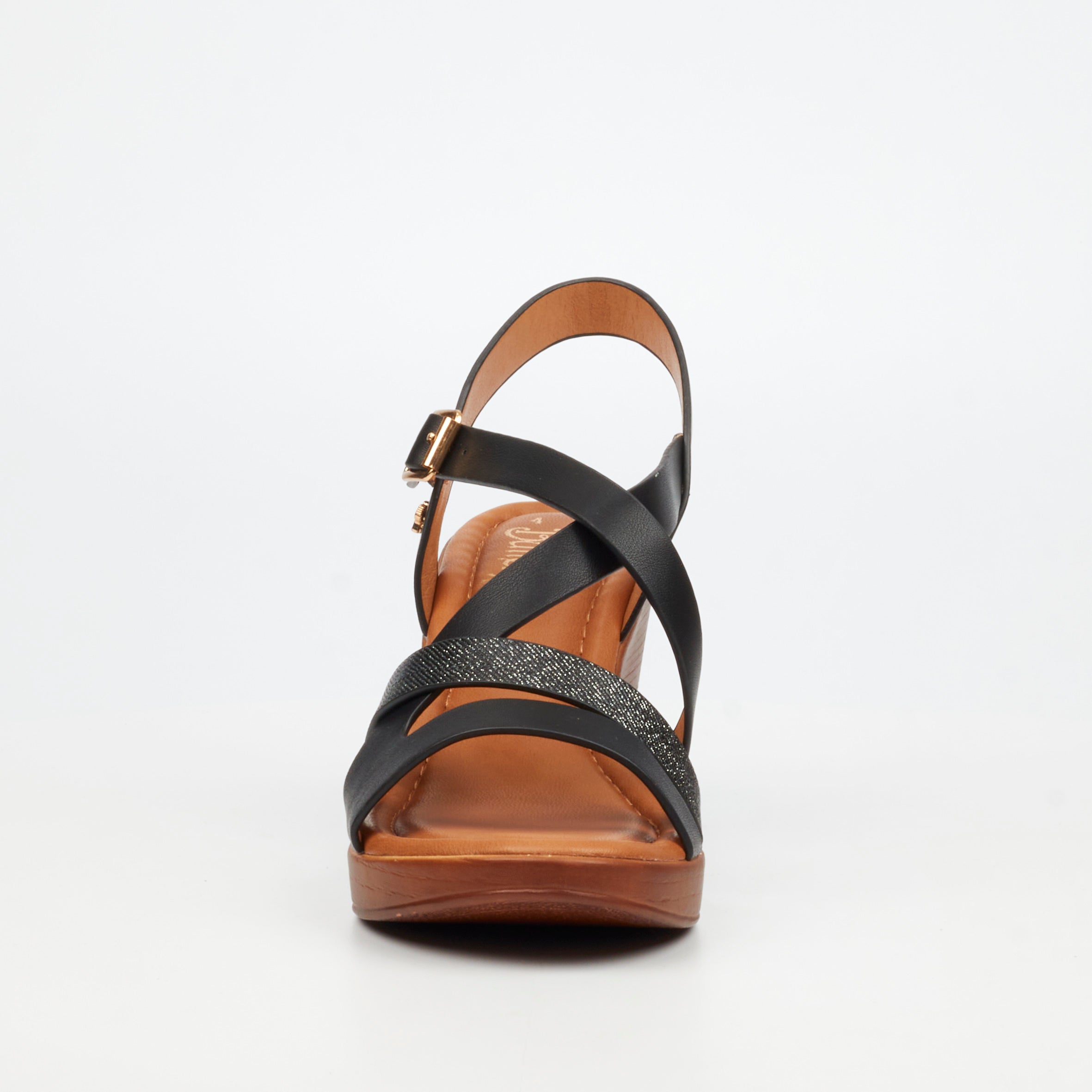 Butterfly Feet Allora 5 Wedge - Black footwear Butterfly Feet