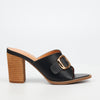 MIss Black Almond 2 Heel - Black footwear Miss Black