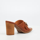 Miss Black Almond 2 Heel - Tan footwear Miss Black