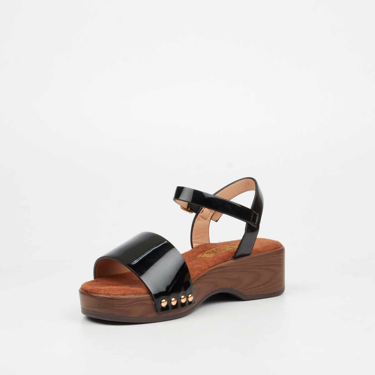 Little Miss Black Amalia 1 Flatform - Black