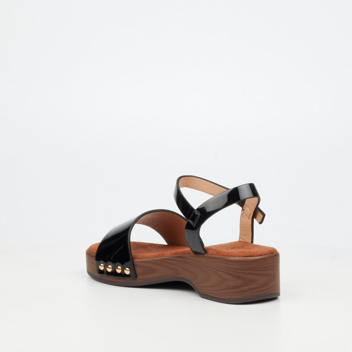 Little Miss Black Amalia 1 Flatform - Black
