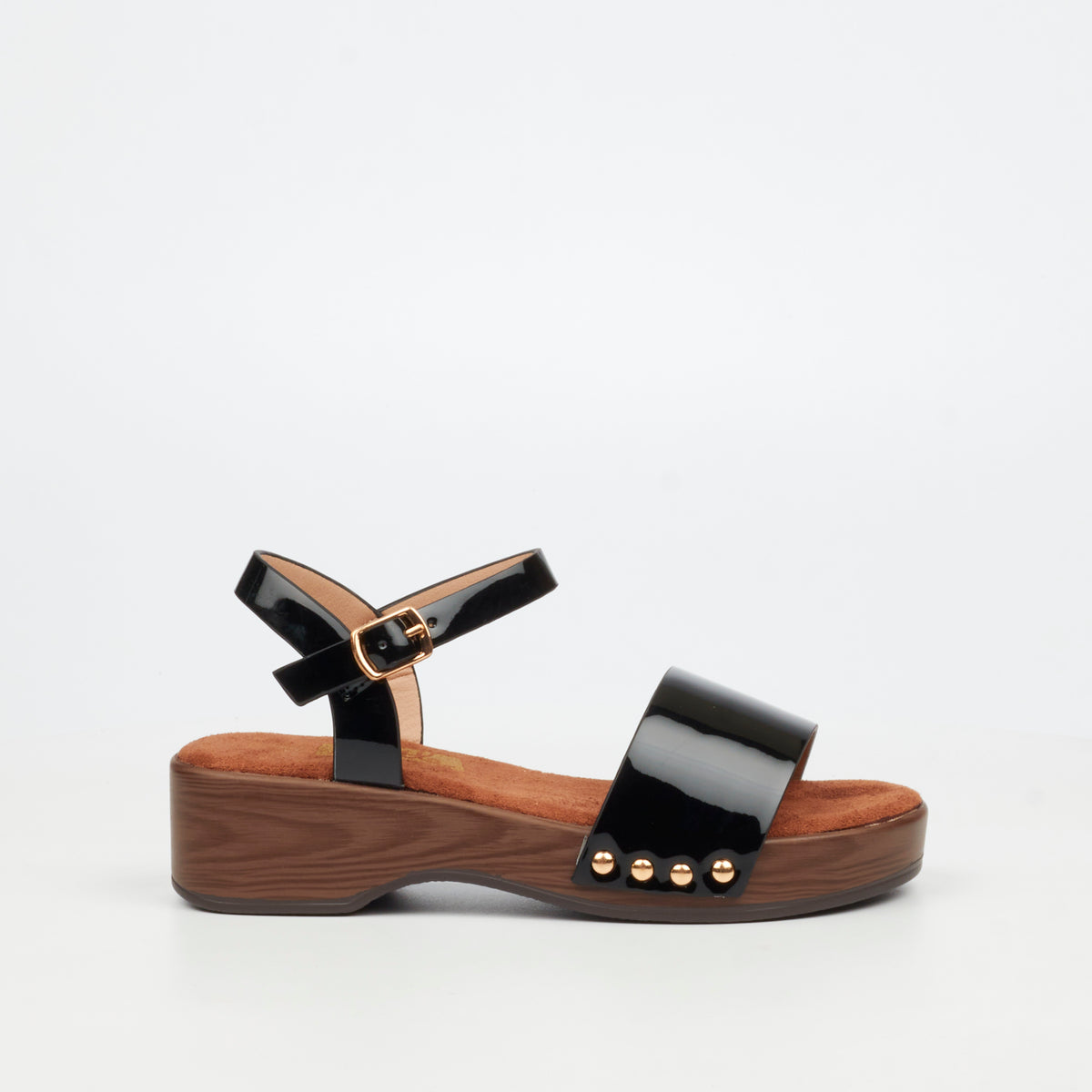 Little Miss Black Amalia 1 Flatform - Black