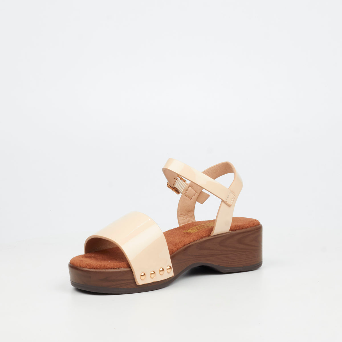 Little Miss Black Amalia 1 Flatform - Natural