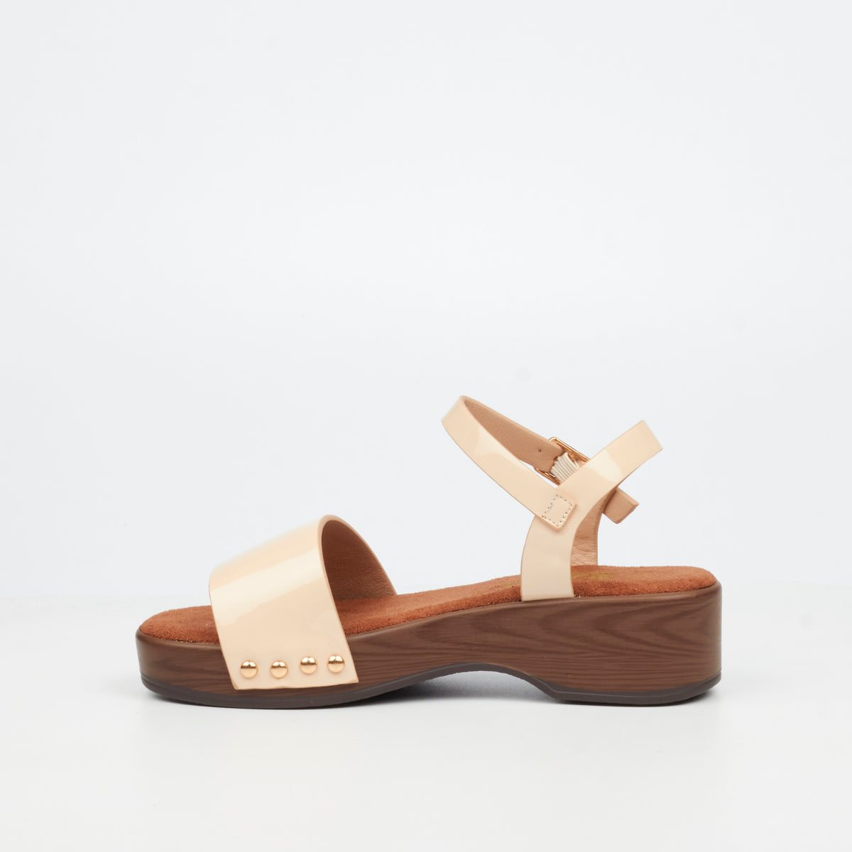 Little Miss Black Amalia 1 Flatform - Natural