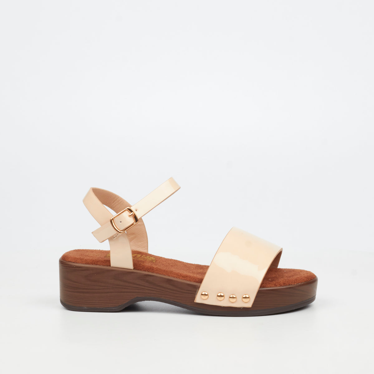 Little Miss Black Amalia 1 Flatform - Natural