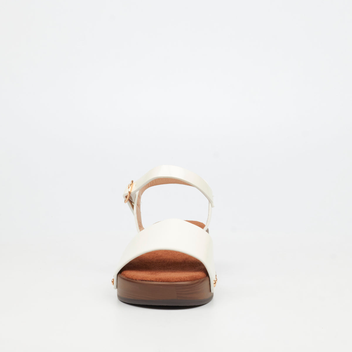 Little Miss Black Amalia 1 Flatform - White