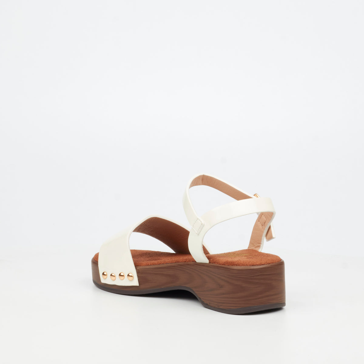 Little Miss Black Amalia 1 Flatform - White