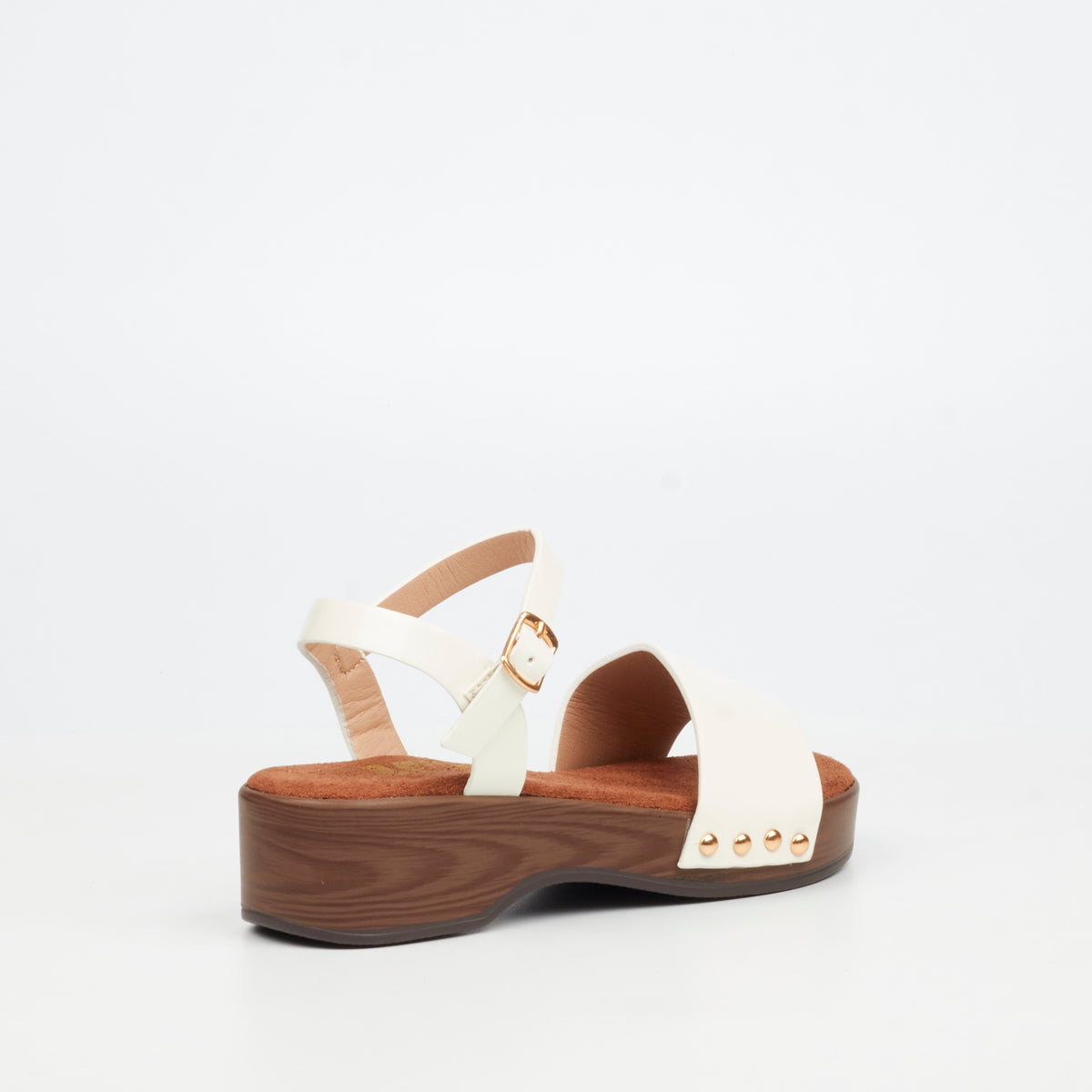 Little Miss Black Amalia 1 Flatform - White