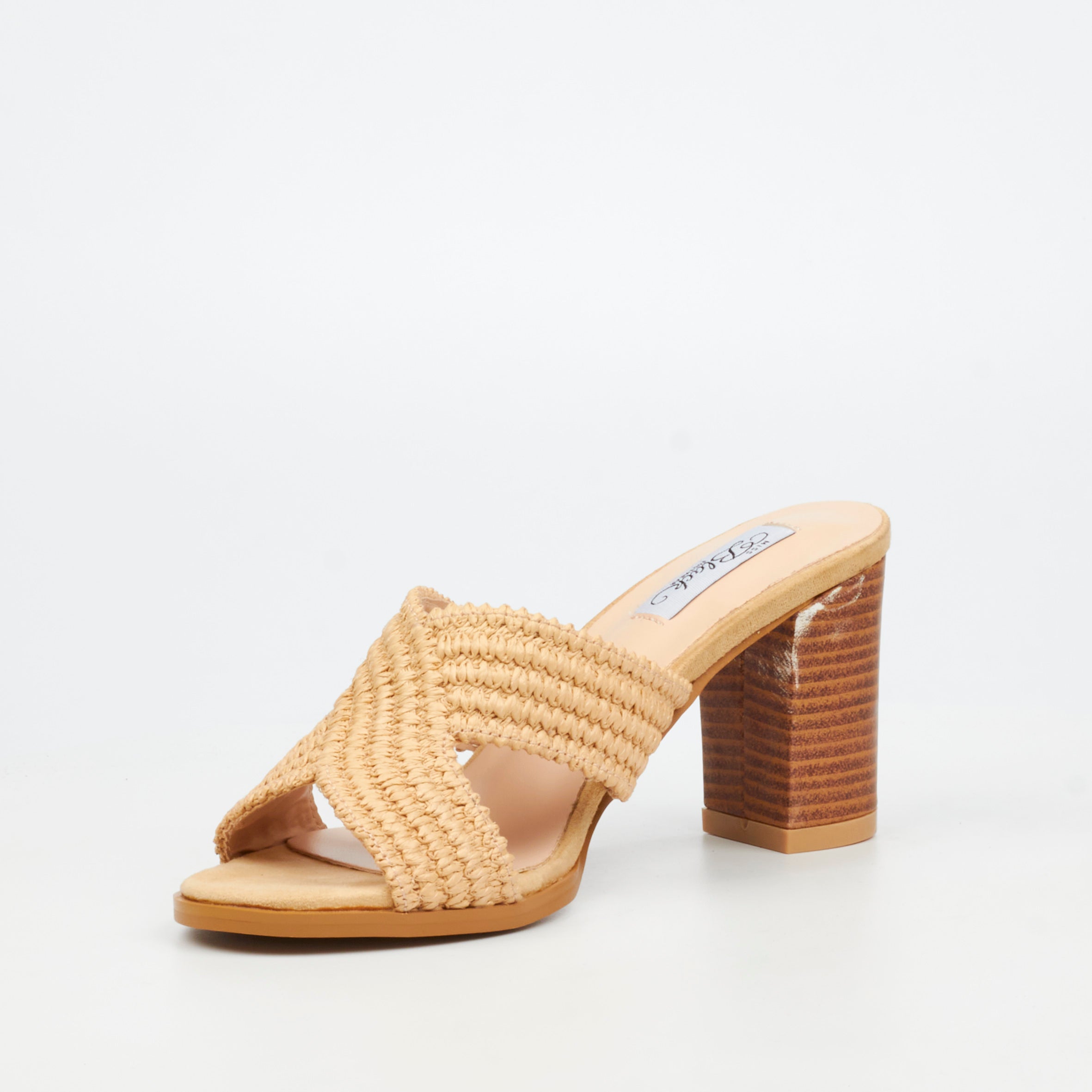 Miss Black Ambrielle 1 Heel - Natural