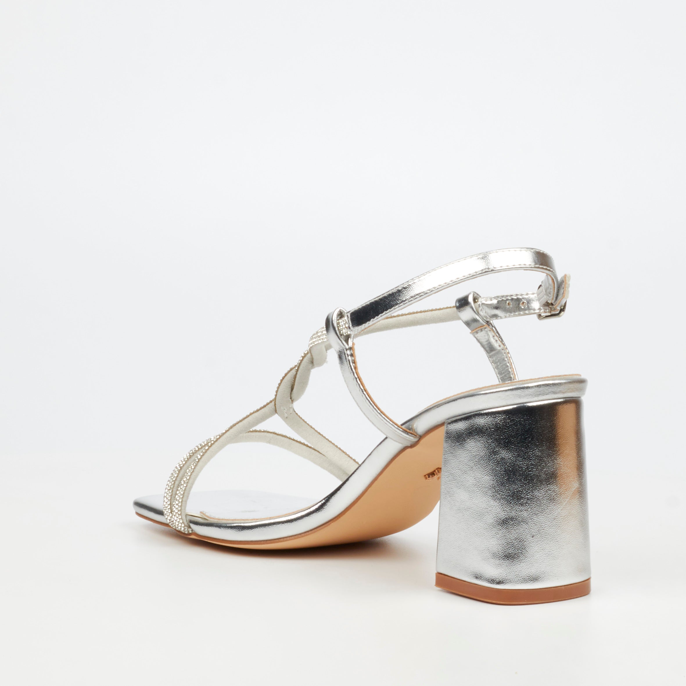 Butterfly Feet Amelle 1 Heel - Silver footwear Butterfly Feet