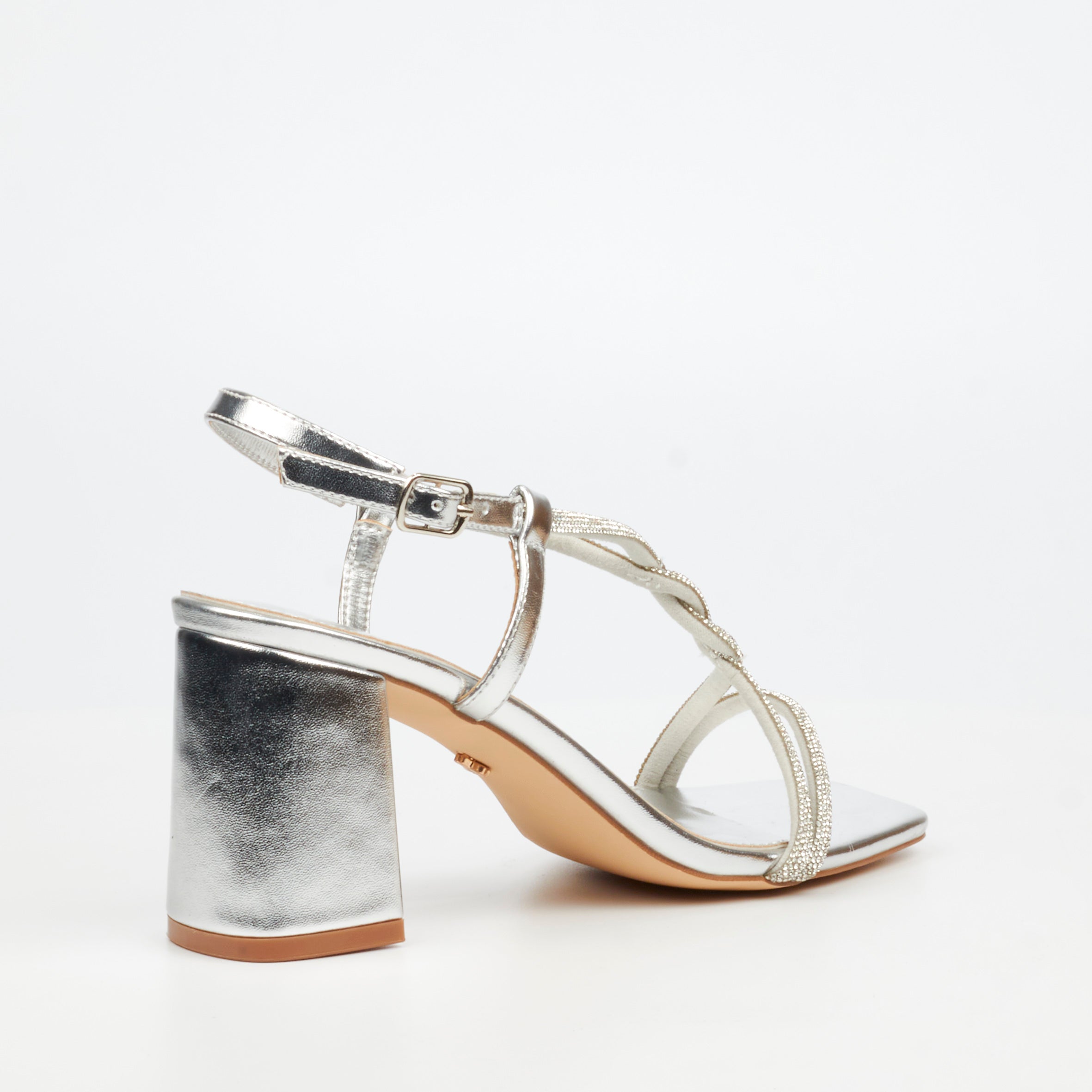 Butterfly Feet Amelle 1 Heel - Silver footwear Butterfly Feet