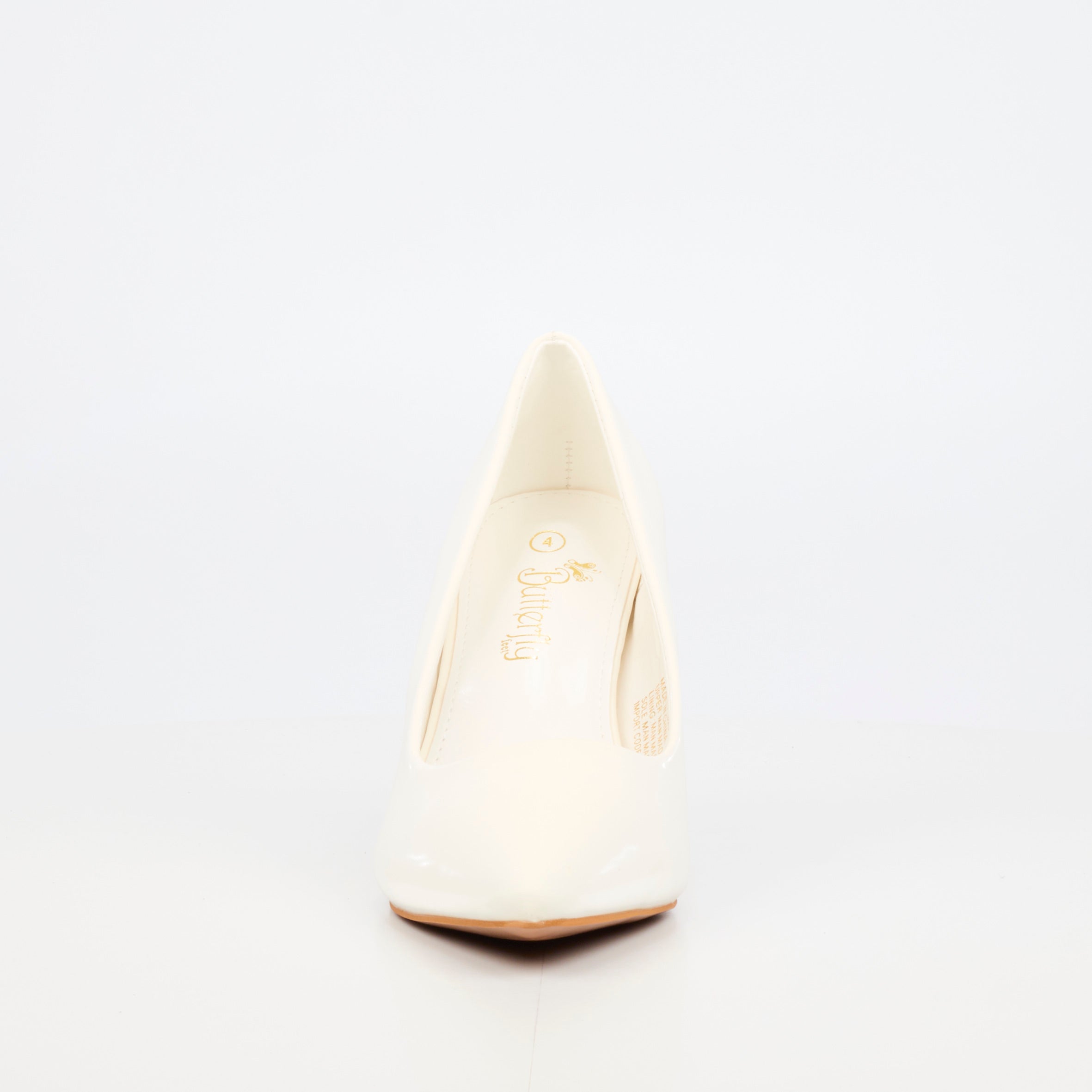 Butterfly Feet Amore 1 Court - White footwear Butterfly Feet