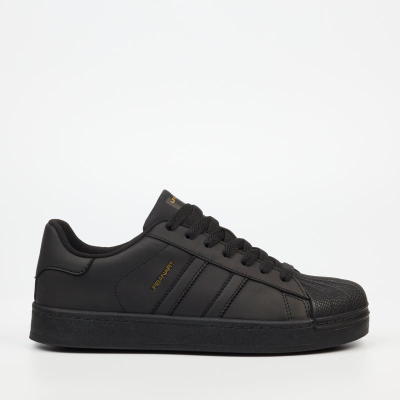 Urbanart Andi 1 Faux Nubuck Sneaker - Black footwear UBRT