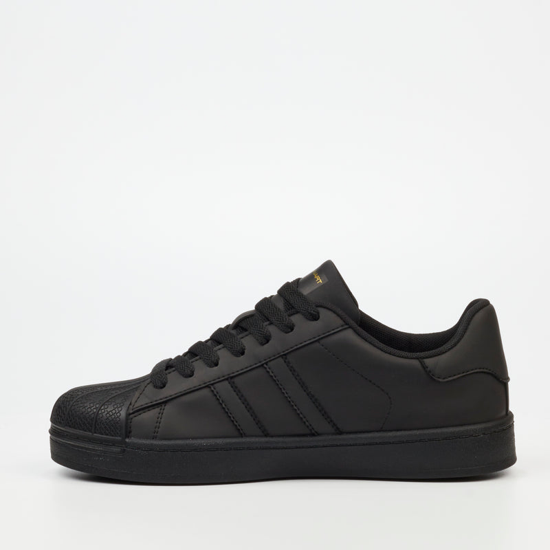 Urbanart Andi 1 Faux Nubuck Sneaker - Black footwear UBRT