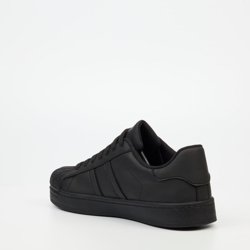 Urbanart Andi 1 Faux Nubuck Sneaker - Black footwear UBRT