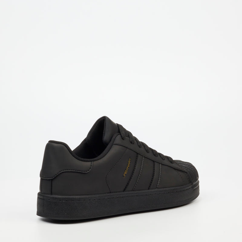 Urbanart Andi 1 Faux Nubuck Sneaker - Black footwear UBRT