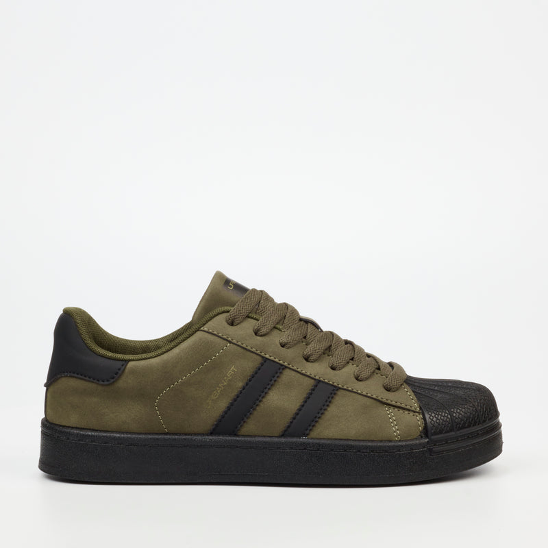 Urbanart Andi 1 Faux Nubuck Sneaker - Olive footwear UBRT