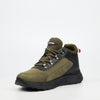 Mazerata Andrea 3 Mesh / Faux Nubuck Ankle Boot - Olive footwear Mazerata
