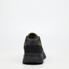 Mazerata Andrea 6 Faux Wax / Faux Nubuck Sneaker - Olive footwear Mazerata