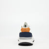 Mazerata Andrea 6 Faux Wax / Faux Nubuck Sneaker - White footwear Mazerata