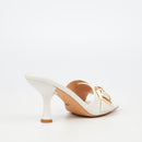 Miss Black Anele 2 Heel - White footwear Miss Black