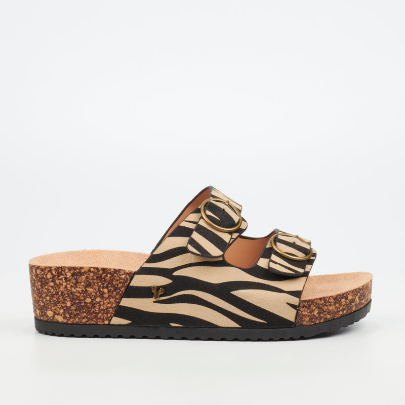 Butterfly feet Angelo 1 Flatform - Zebra footwear Butterfly Feet   