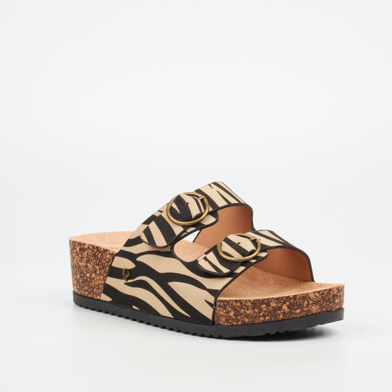 Butterfly feet Angelo 1 Flatform - Zebra footwear Butterfly Feet   