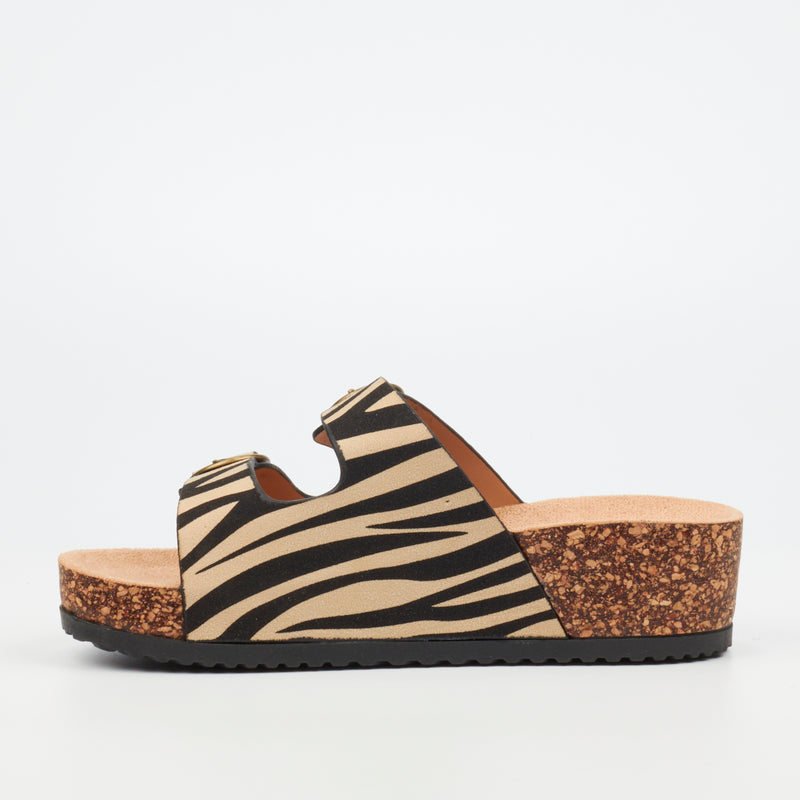 Butterfly feet Angelo 1 Flatform - Zebra footwear Butterfly Feet   