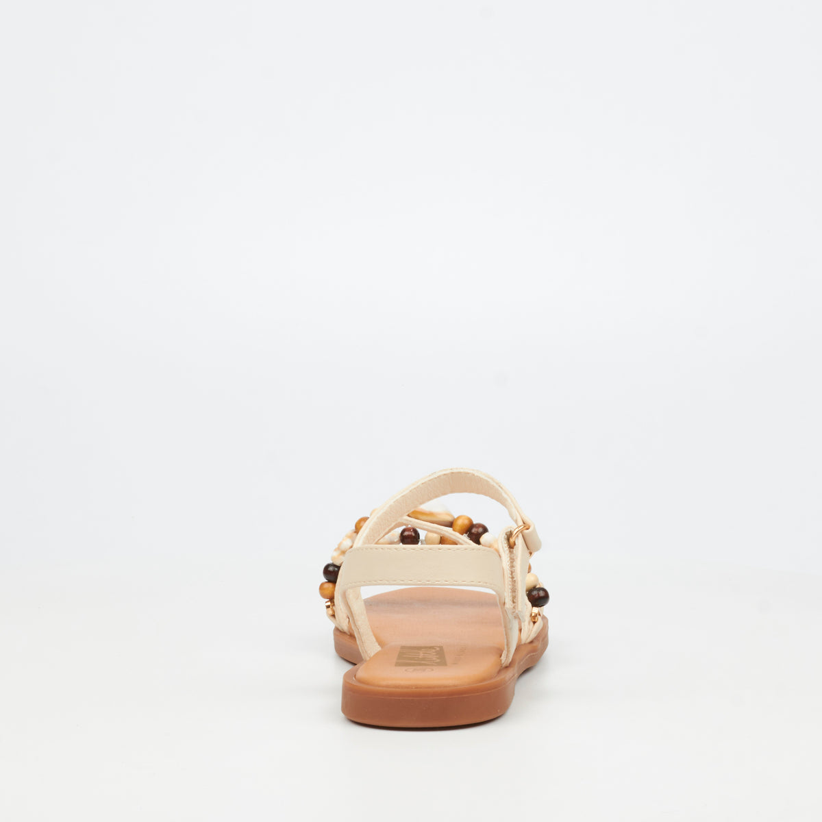 Little Miss Black Anna 1 Flat Sandal - Natural