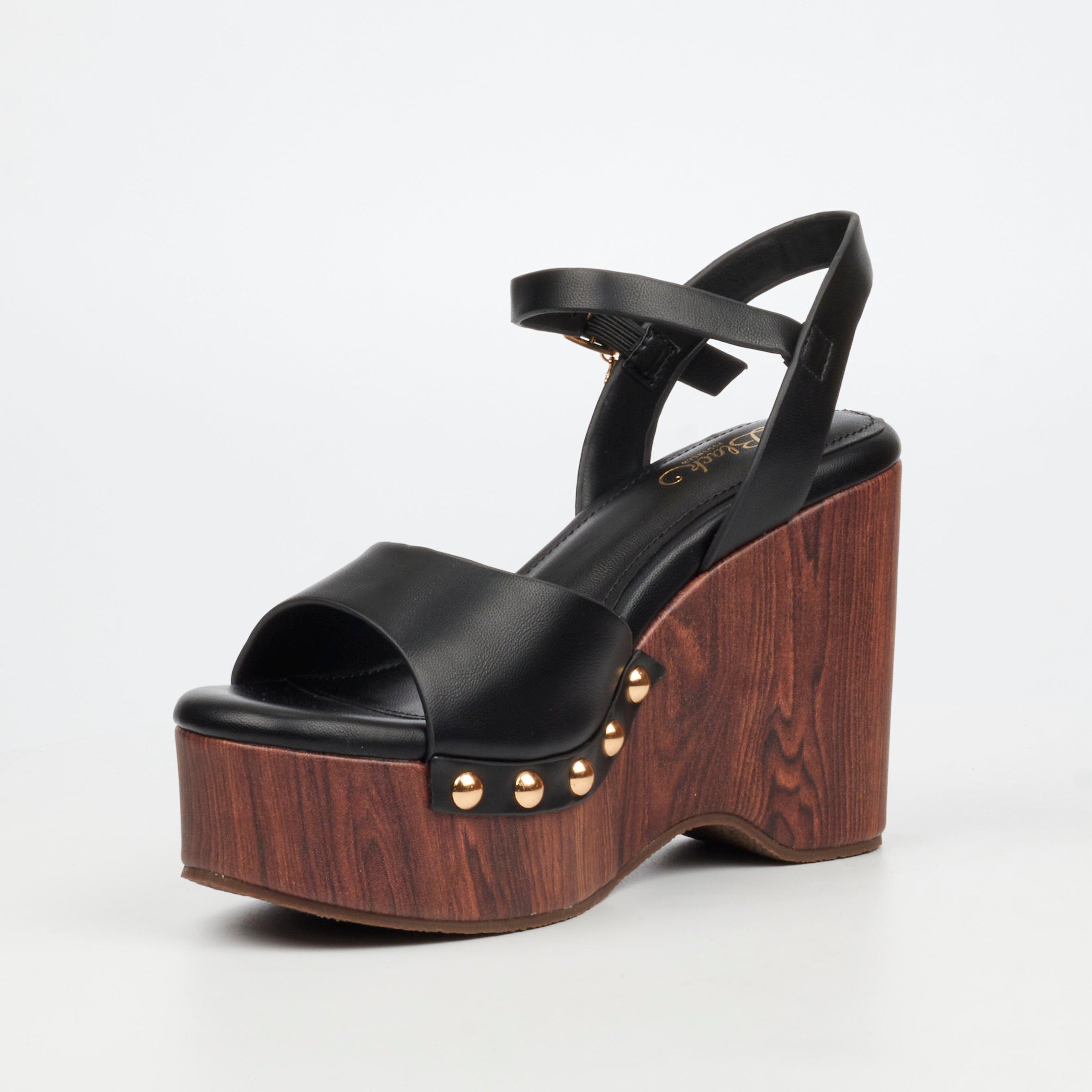 Miss Black Annalee 1 Wedge - Black