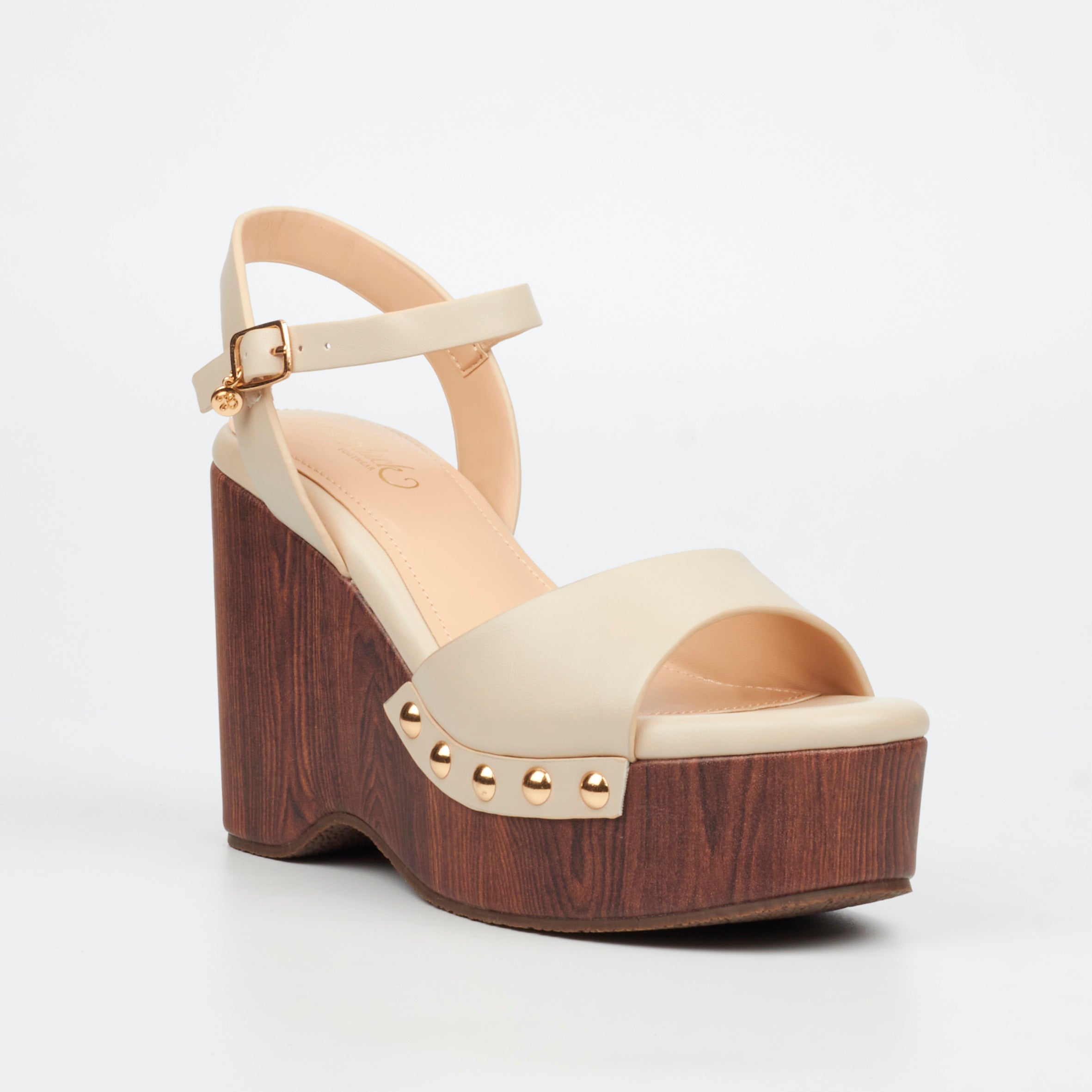 Miss Black Annalee 1 Wedge - Natural