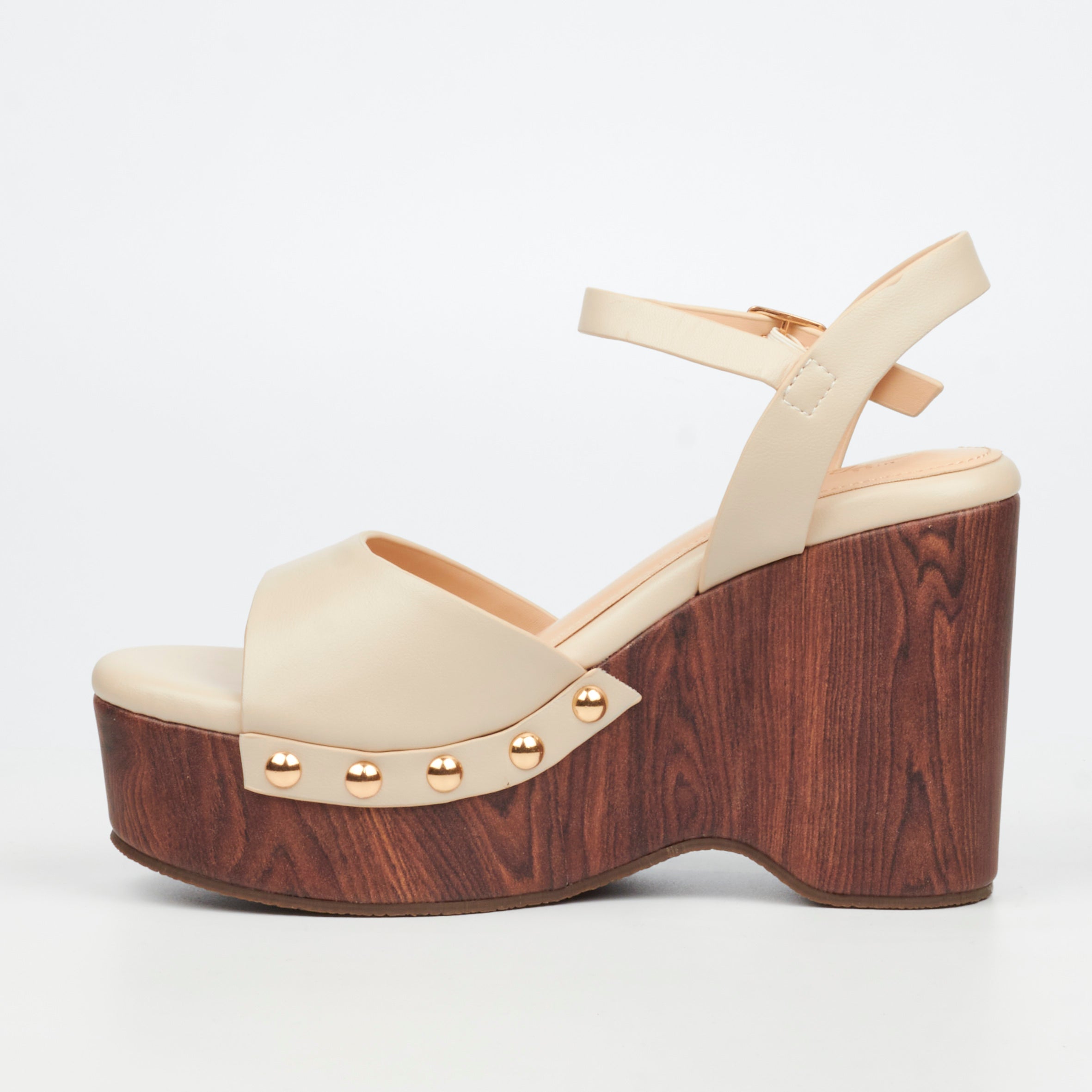 Miss Black Annalee 1 Wedge - Natural