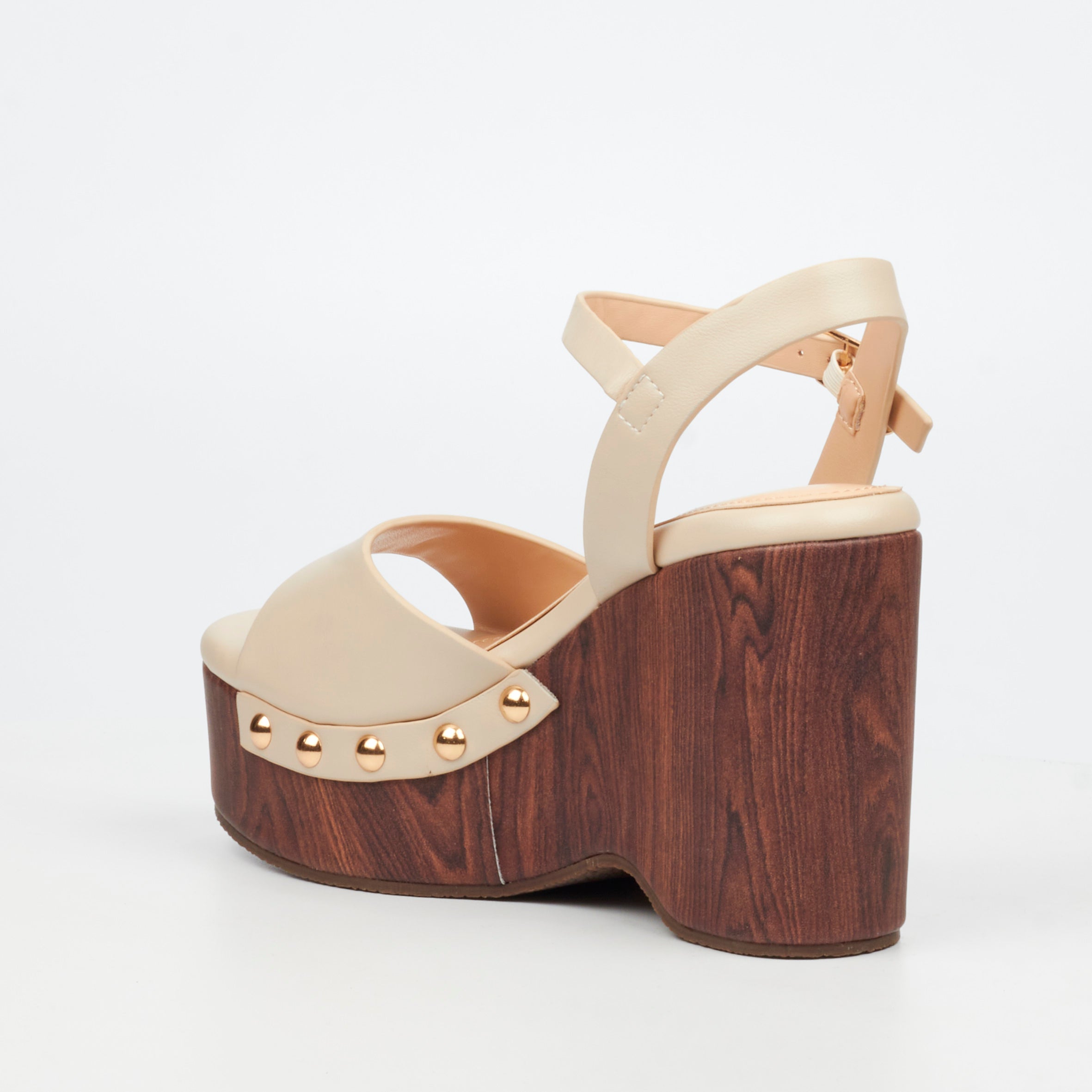 Miss Black Annalee 1 Wedge - Natural