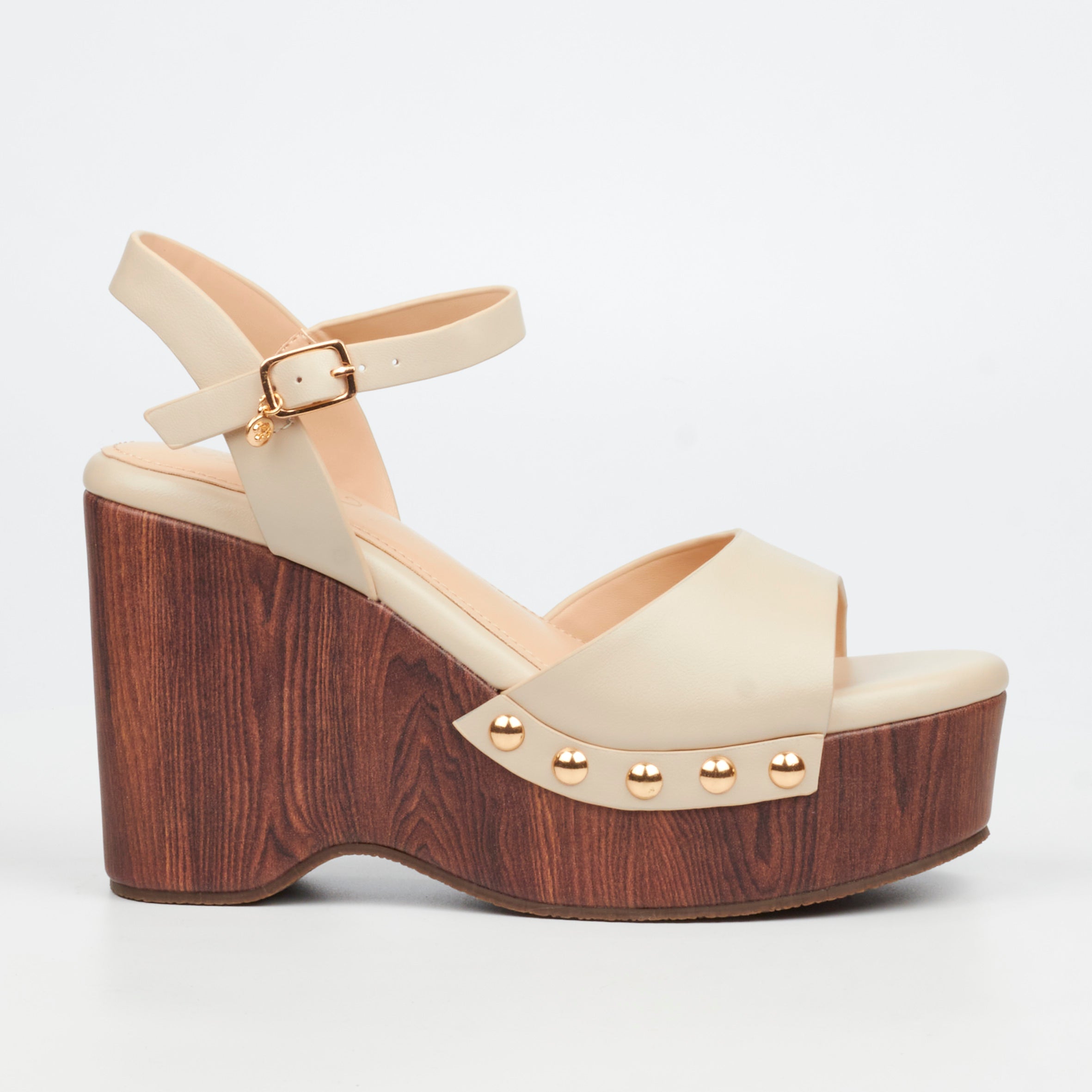Miss Black Annalee 1 Wedge - Natural