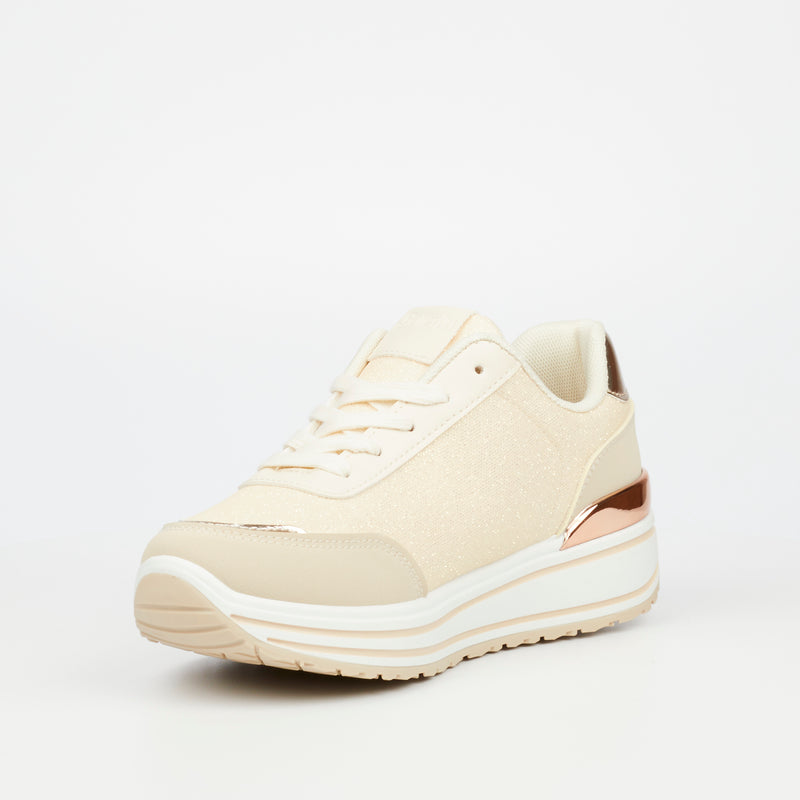 Butterfly Feet Apexx 1 Sneaker - Beige footwear Butterfly Feet   