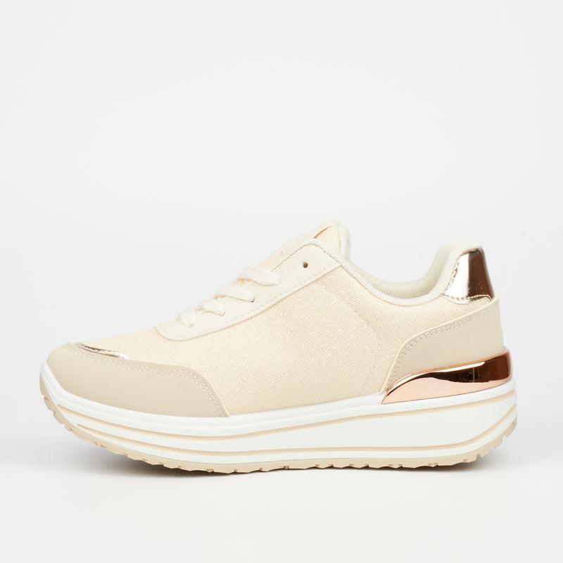 Butterfly Feet Apexx 1 Sneaker - Beige footwear Butterfly Feet   