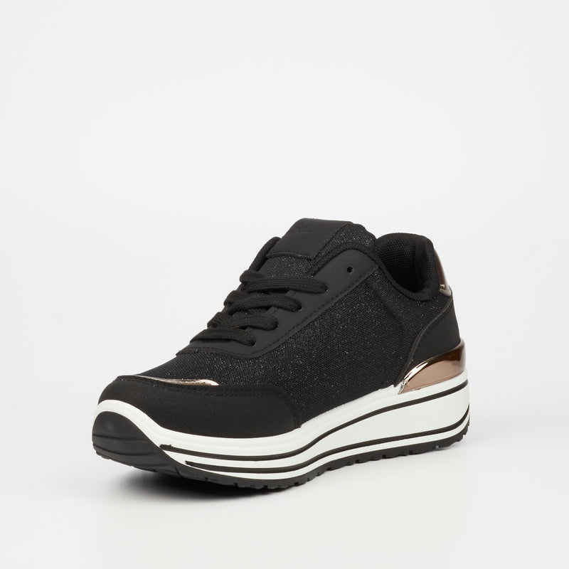 Butterfly Feet Apexx 1 Sneaker - Black footwear Butterfly Feet   