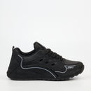 Urbanart Archive 1 Faux Nubuck Sneaker - Black
