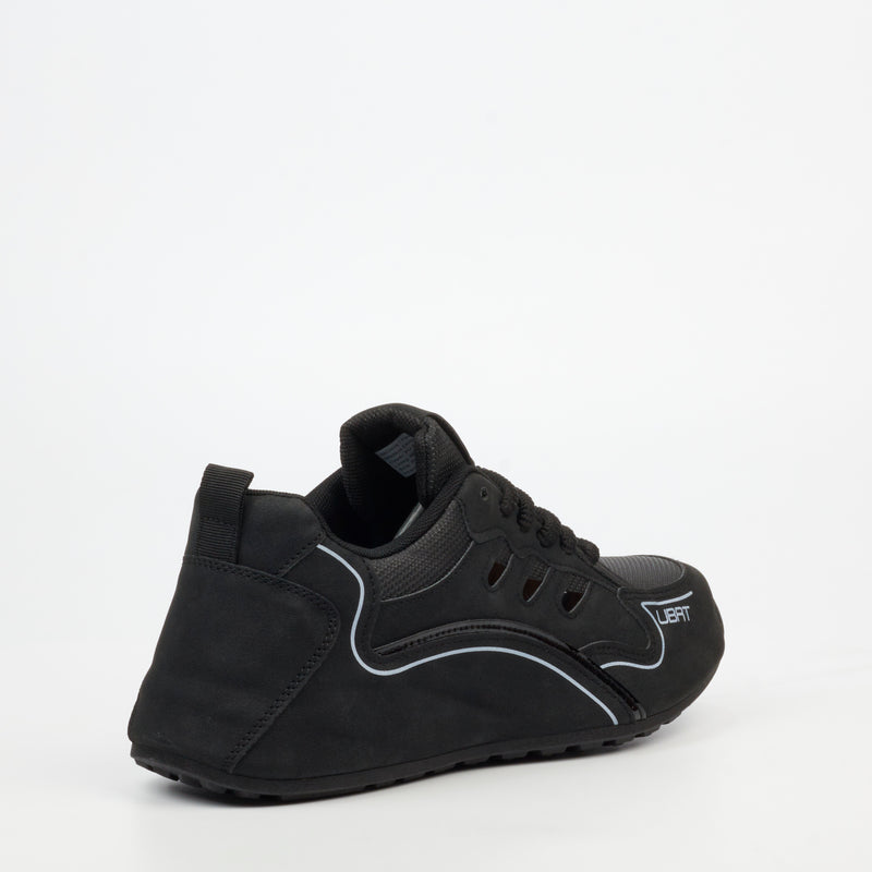 Urbanart Archive 1 Faux Nubuck Sneaker - Black
