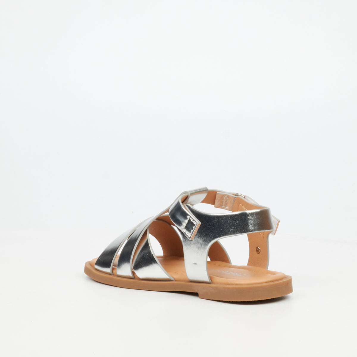 Flutterby Ariel 2 Flat Sandals - Silver (Infants)